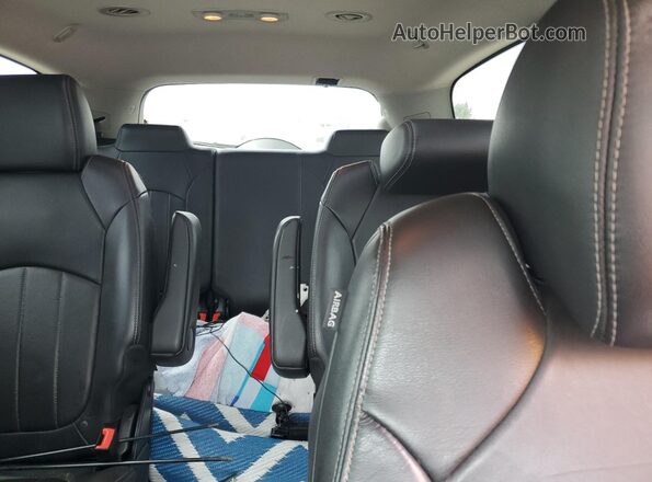 5GAKVBKD7GJ147198 2016 BUICK ENCLAVE Черный Вид задних сидений