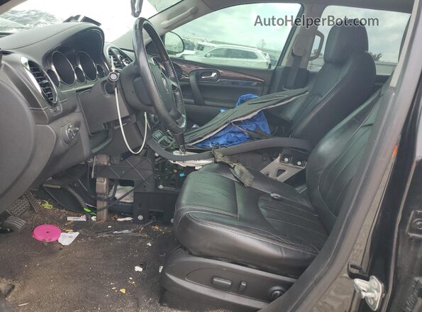5GAKVBKD7GJ147198 2016 BUICK ENCLAVE Черный Вид салона спереди