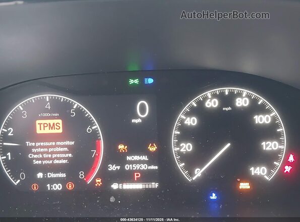 5J6RS4H70SL009349 2025 HONDA CRV Черный Вид задних сидений
