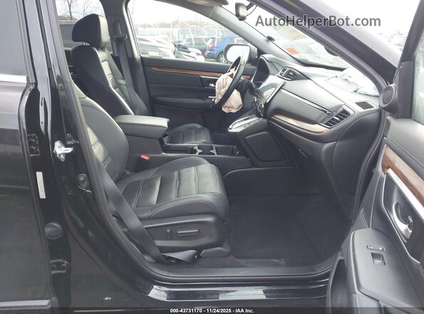 5J6RT6H80NL025475 2022 HONDA CR-V HYBRID Черный Вид салона спереди