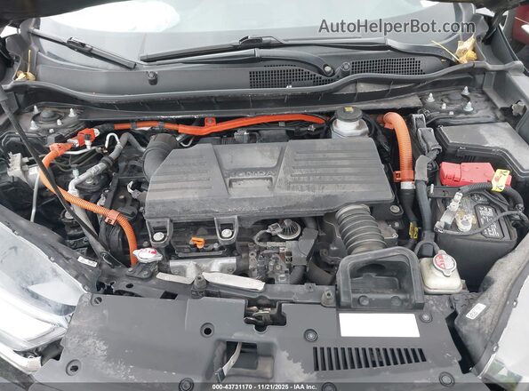 5J6RT6H80NL025475 2022 HONDA CR-V HYBRID Черный Вид сзади