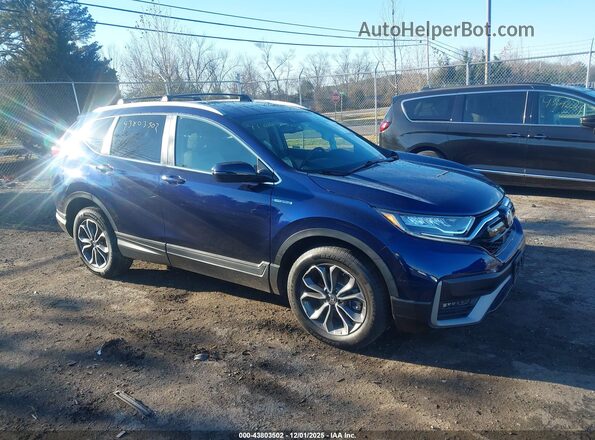 5J6RT6H83NL040889 2022 HONDA CR-V HYBRID Blue Delantero derecho