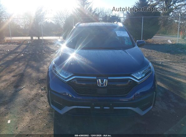 5J6RT6H83NL040889 2022 HONDA CR-V HYBRID Blue Vista del cuadro de instrumentos