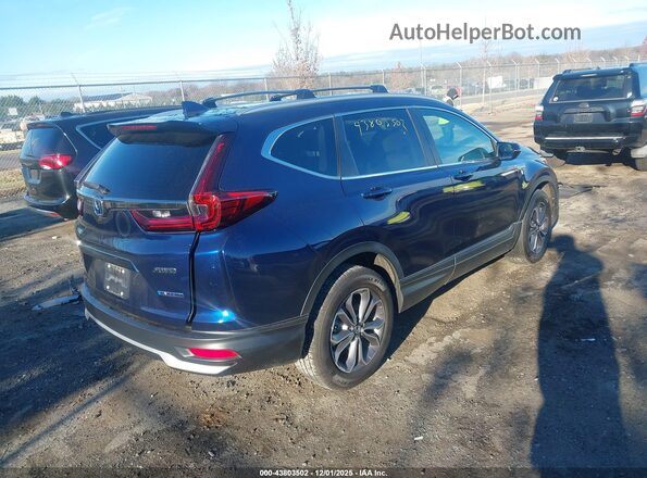 5J6RT6H83NL040889 2022 HONDA CR-V HYBRID Blue Trasero derecho