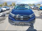 2022 Honda Cr-v Hybrid Touring Blue vin: 5J6RT6H91NL018690