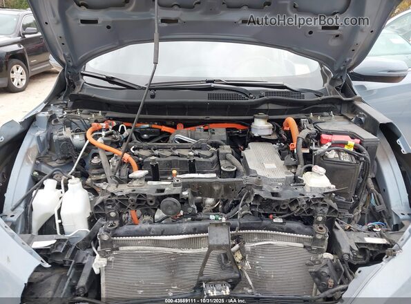 5J6RT6H92NL034543 2022 HONDA CR-V HYBRID Light Blue Вид сзади