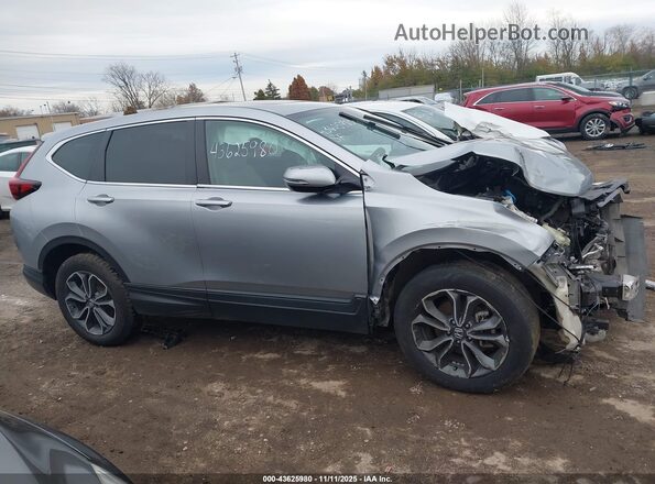 5J6RW2H85LL036551 2020 HONDA CRV Silver Widok zestawu wskaźników