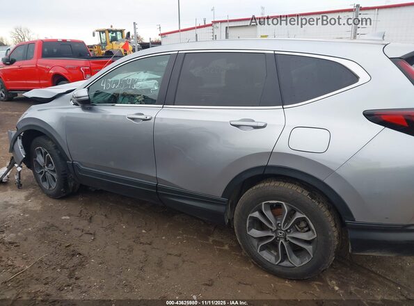 5J6RW2H85LL036551 2020 HONDA CRV Silver Widok wnętrza z tyłu