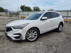 2021 Acura Rdx White vin: 5J8TC2H39ML006206