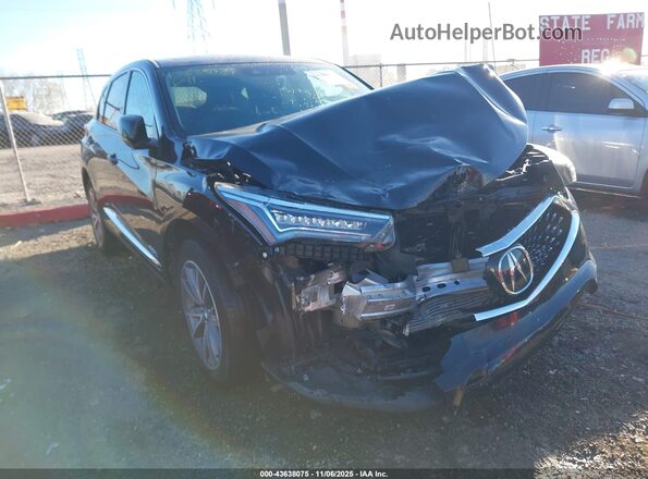 5J8TC2H57ML044745 2021 ACURA RDX Black Przód prawy