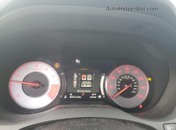 5J8TC2H69PL008228 2023 ACURA RDX White Vista del cuadro de instrumentos