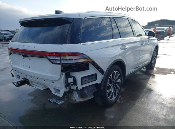 5LM5J6WC1SGL06800 2025 LINCOLN AVIATOR Белый Задняя правая четверть