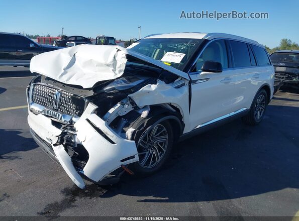 5LM5J6WC6MGL06780 2021 LINCOLN AVIATOR Белый Передняя левая четверть
