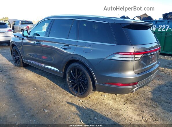 5LM5J7WC1MGL16400 2021 LINCOLN AVIATOR Серый Задняя левая четверть