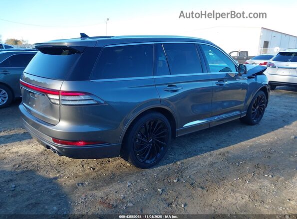 5LM5J7WC1MGL16400 2021 LINCOLN AVIATOR Серый Задняя правая четверть