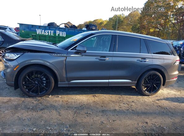 5LM5J7WC1MGL16400 2021 LINCOLN AVIATOR Серый Панорамный вид салона 360°