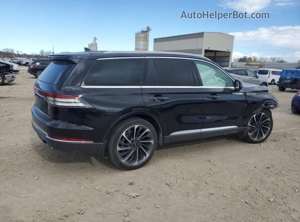 5LM5J7WC5MGL06811 2021 LINCOLN AVIATOR Черный Задняя правая четверть