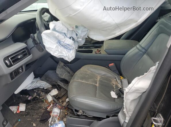 5LM5J7WC5MGL06811 2021 LINCOLN AVIATOR Черный Вид салона спереди