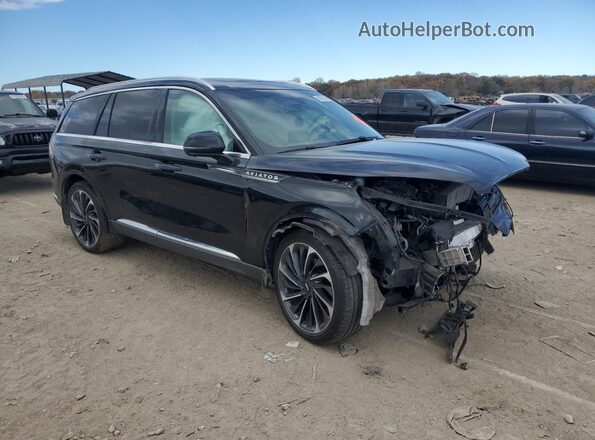 5LM5J7WC5MGL06811 2021 LINCOLN AVIATOR Черный Передняя правая четверть