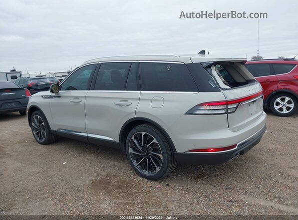 5LM5J7XC3RGL03086 2024 LINCOLN AVIATOR Желто-коричневый Панорамный вид салона 360°