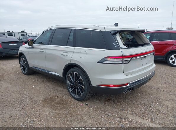 5LM5J7XC3RGL03086 2024 LINCOLN AVIATOR Желто-коричневый Задняя левая четверть