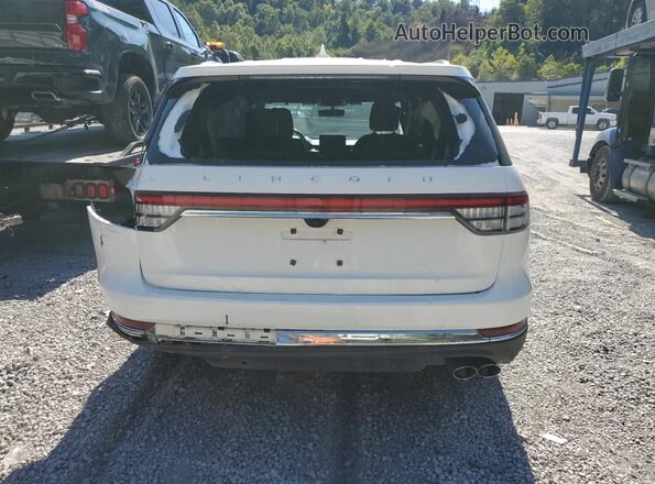 5LM5J7XC9MGL05708 2021 LINCOLN AVIATOR Белый Вид сзади