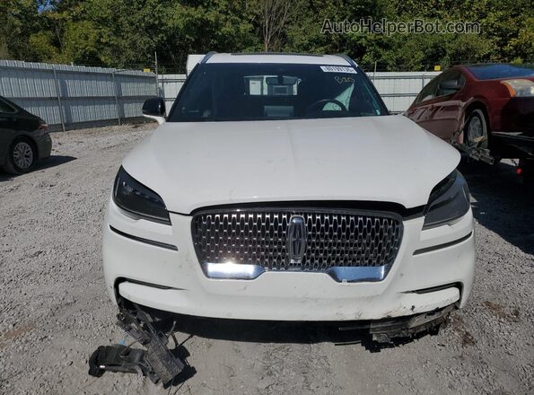 5LM5J7XC9MGL05708 2021 LINCOLN AVIATOR Белый Вид спереди