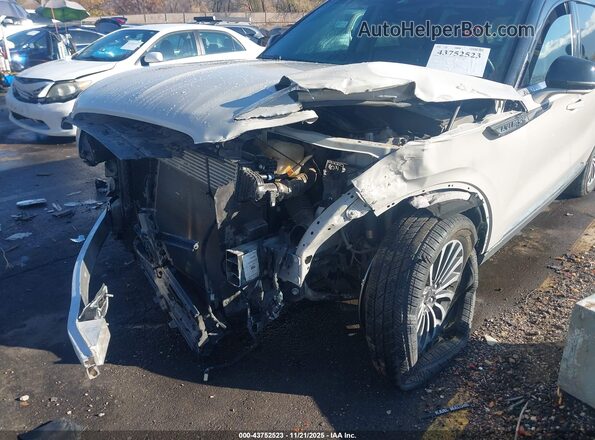 5LM5J7XCXMGL16703 2021 LINCOLN AVIATOR Белый Вид спереди