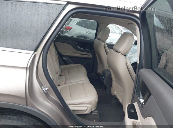 5LMCJ1D95MUL20107 2021 LINCOLN CORSAIR Tan Vista de la etiqueta del VIN