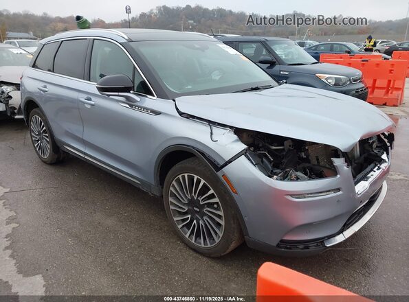5LMCJ2D97NUL06507 2022 LINCOLN CORSAIR Light Blue Передняя правая четверть