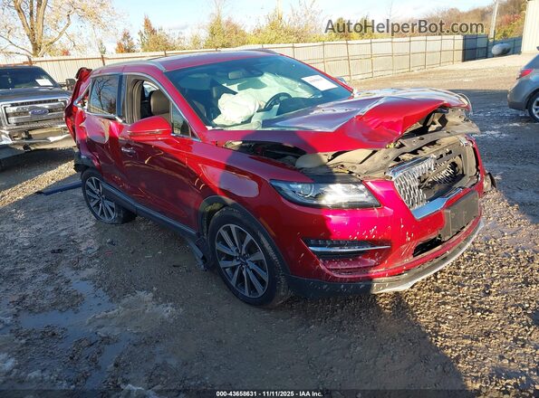 5LMCJ3D91KUL52691 2019 LINCOLN MKC Красный Передняя правая четверть