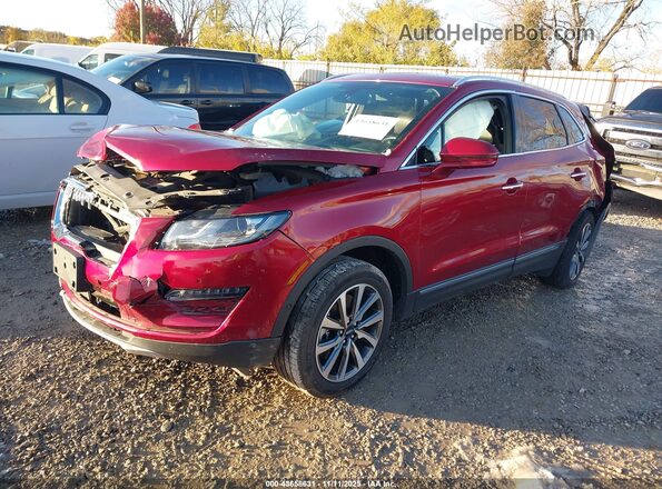 5LMCJ3D91KUL52691 2019 LINCOLN MKC Красный Передняя левая четверть