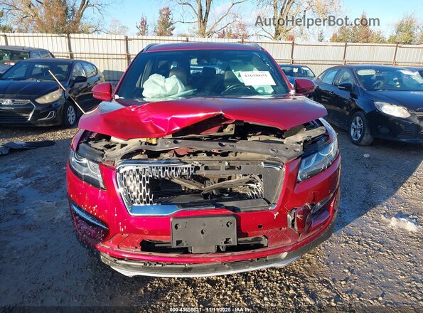 5LMCJ3D91KUL52691 2019 LINCOLN MKC Красный Вид щитка приборов