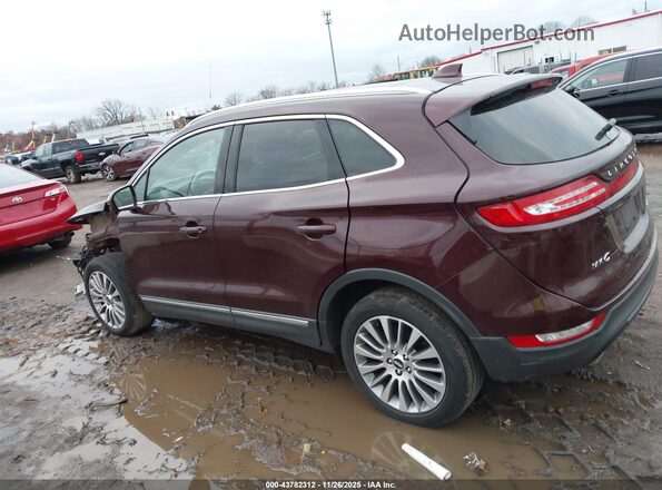 5LMCJ3D95JUL00141 2018 LINCOLN MKC Бордовый 