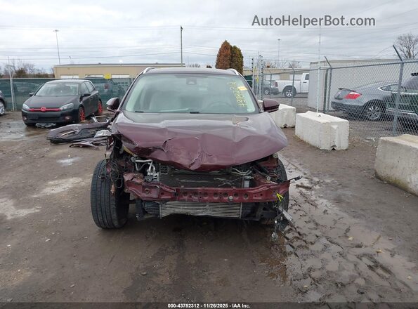 5LMCJ3D95JUL00141 2018 LINCOLN MKC Бордовый Вид задней части салона