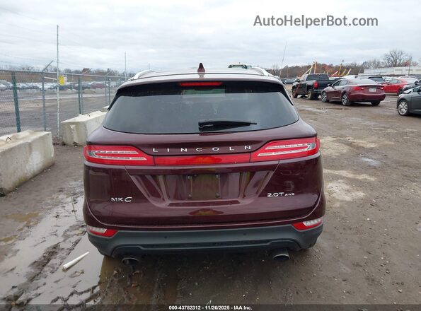 5LMCJ3D95JUL00141 2018 LINCOLN MKC Бордовый 