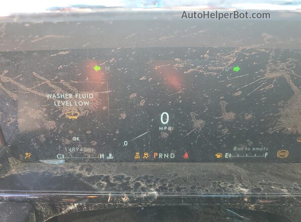 5LMJJ2JT2JEL00738 2018 LINCOLN NAVIGATOR Black Instrument cluster view