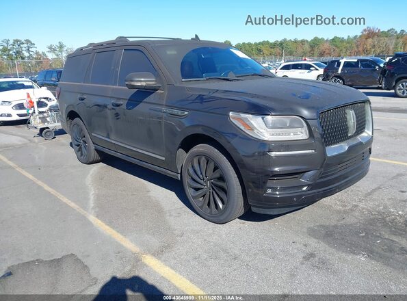 5LMJJ2LT3MEL14665 2021 LINCOLN NAVIGATOR Черный Передняя правая четверть