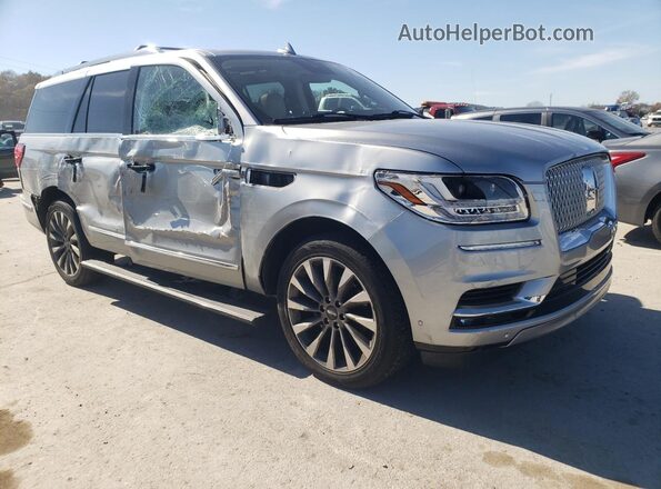 5LMJJ2LT4MEL15355 2021 LINCOLN NAVIGATOR Серебряный Передняя правая четверть