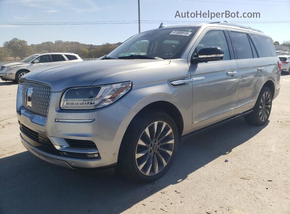 5LMJJ2LT4MEL15355 2021 LINCOLN NAVIGATOR Серебряный Передняя левая четверть