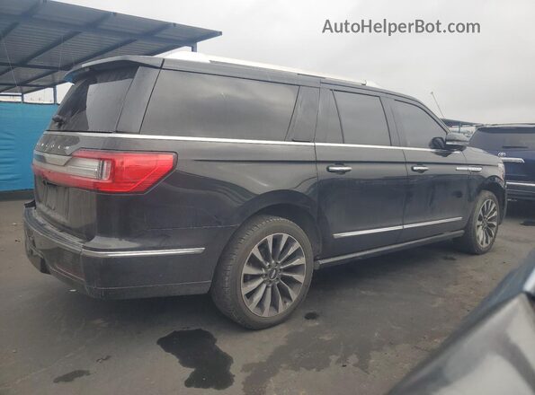 5LMJJ3HT0JEL01236 2018 LINCOLN NAVIGATOR Черный Задняя правая четверть