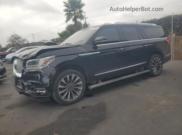 5LMJJ3HT0JEL01236 2018 LINCOLN NAVIGATOR Черный Передняя левая четверть