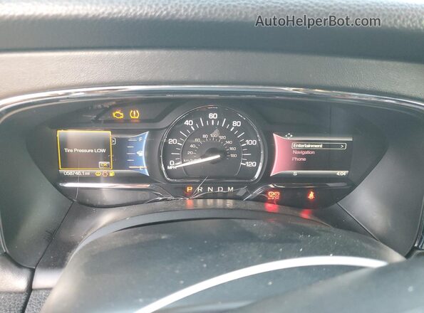 5LMJJ3HT8GEL08184 2016 LINCOLN NAVIGATOR Черный Вид щитка приборов