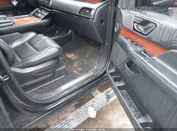 5LMJJ3HT9JEL04734 2018 LINCOLN NAVIGATOR L Black Widok wnętrza z przodu