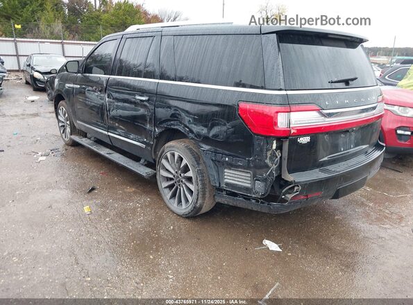 5LMJJ3HT9JEL04734 2018 LINCOLN NAVIGATOR L Black Tył lewy