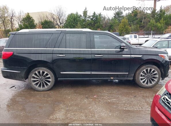5LMJJ3HT9JEL04734 2018 LINCOLN NAVIGATOR L Black Widok wnętrza z tyłu