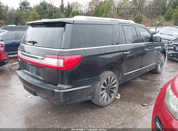 5LMJJ3HT9JEL04734 2018 LINCOLN NAVIGATOR L Black Tył prawy