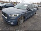2021 Lincoln Aviator Grand Touring Синий vin: 5LMYJ8XY3MNL01664
