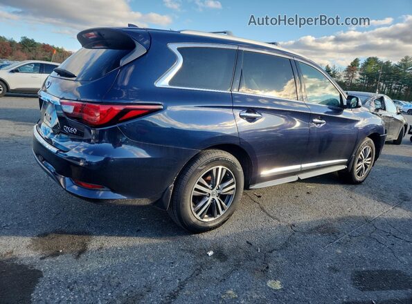 5N1AL0MM1GC513741 2016 INFINITI QX60 Синий Задняя правая четверть