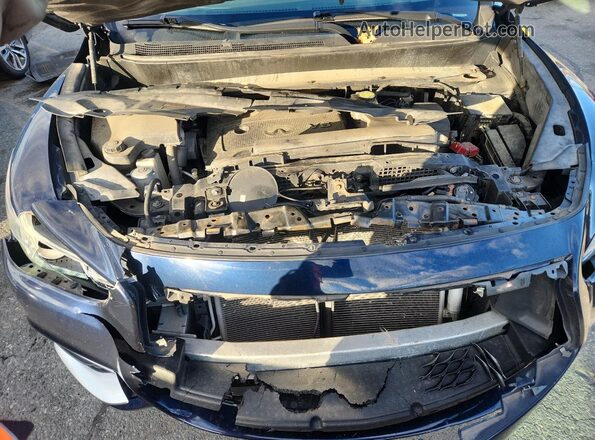 5N1AL0MM1GC513741 2016 INFINITI QX60 Синий Вид задней части салона